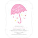 Pink Showered with Love Shower Invitations Image 3 of 7